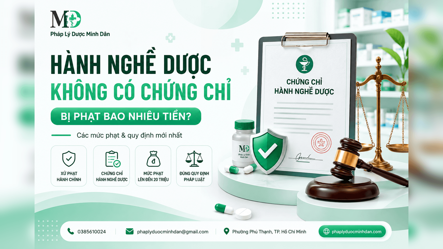 Hành Nghề Dược Không Có Chứng Chỉ Hành Nghề Dược Bị Phạt Bao Nhiêu Tiền Theo Nghị định 90/2026/NĐ-CP?
